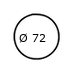 Ø72 (0,-) (D81C07)