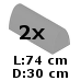 2 hynder (6.614,-) (2x7225)