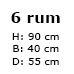 6 rum