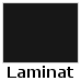 Sort laminat sæde (_L) (100,-)