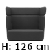 Sofa med høj ryg (2.766,-) (2-581)