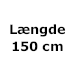 Længde 150 cm (0,-)