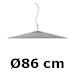 Grå Ø86 cm (0,-) (A07F86W 1A070F86W004)