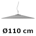 Grå Ø110 cm (244,-) (A07F11W 1A070F11W004)