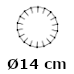 Ø14 cm (0,-) (1D920P140000)