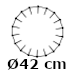 Ø42 cm (2.356,-)