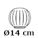 Ø14 cm (0,-)