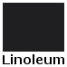 Sort Linoleum (600,-) (4023)