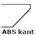 A profil med ABS kant (376,-)