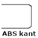 C profil med ABS kant (376,-)