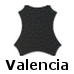 Sort Valencia kunstlæder (64,-)