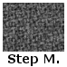 Mørk grå Step Melange (0,-) (60011)