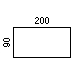 90x200 cm (923,-) (JA9818UK PL200x90+48)