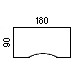 90/75x180 cm centerbue (778,-) (JA9892UK+48)