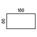 80x180 cm (622,-) (JA9802UK+48)