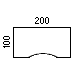 100/85x200 cm centerbue (1090,-) (JA9813UK+48)