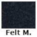 Blå Felt Melange (117,-) (289)