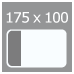 175x100 cm med 50 cm stof i venstre side (1096,-) (70703Z-LTH63-320)