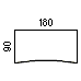 90/75x180 cm bue (644,-) (JA9889UK+48)