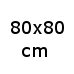 80x80 cm (378,-) (_80x80L BI200E C)