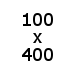 100x400 cm (2.896,-)