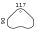 117x90 cm (180,-) (7x117 117H3 BM)