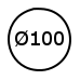 Ø100 cm (284,-) (50Ø100)