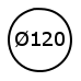 Ø120 cm (916,-) (50Ø120)