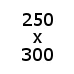 250x300 cm (4.644,-)