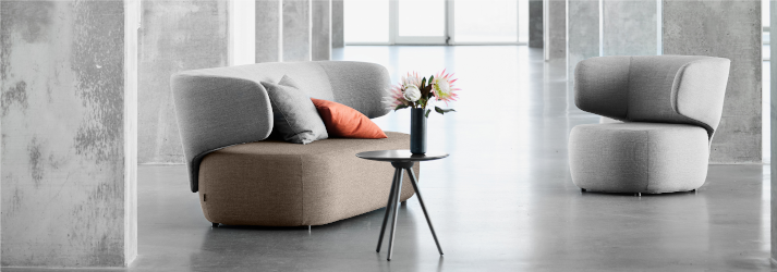 Basel sofa og stol fra Softline