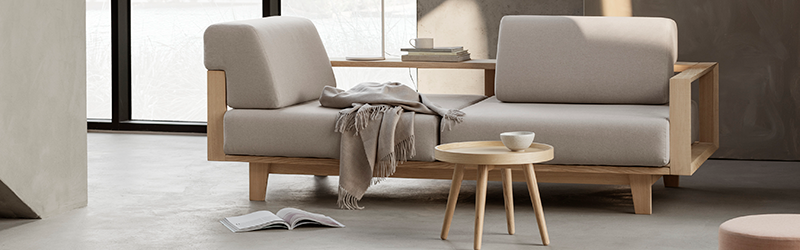 Softline wood danskdesign sofa 800